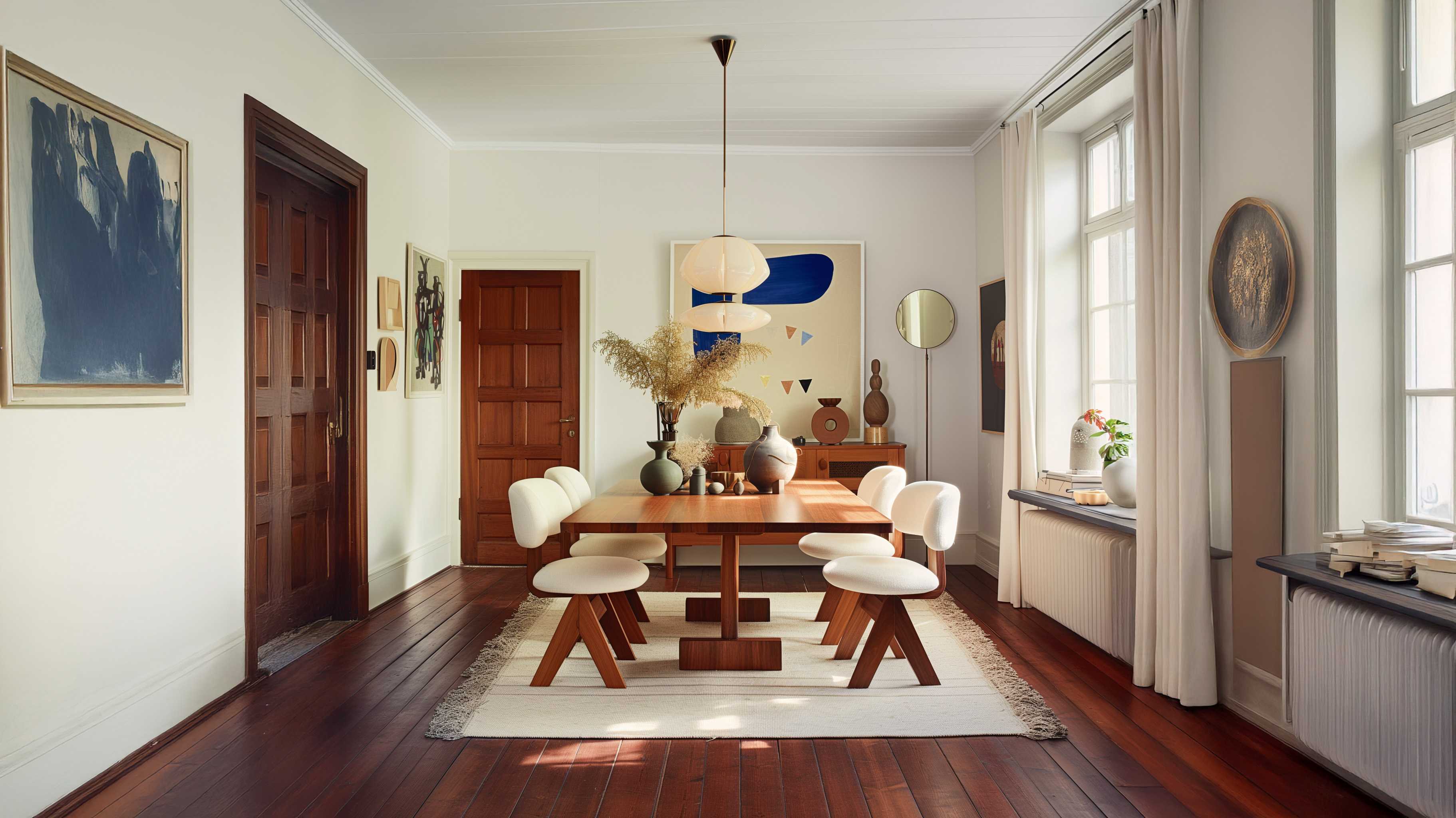 Upgrading The Dining Area With Asghar Furniture: Dining Table Set For 4