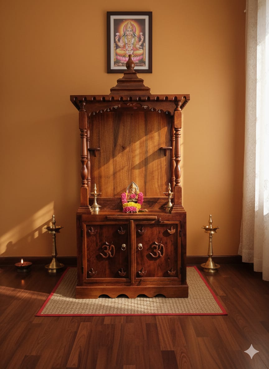 WOODEN TEMPLE UNIT