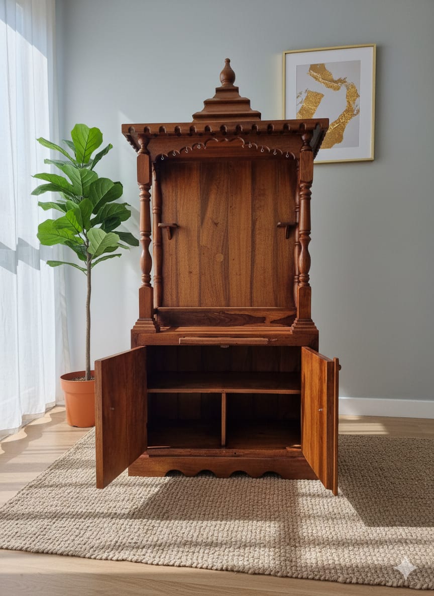 WOODEN TEMPLE UNIT