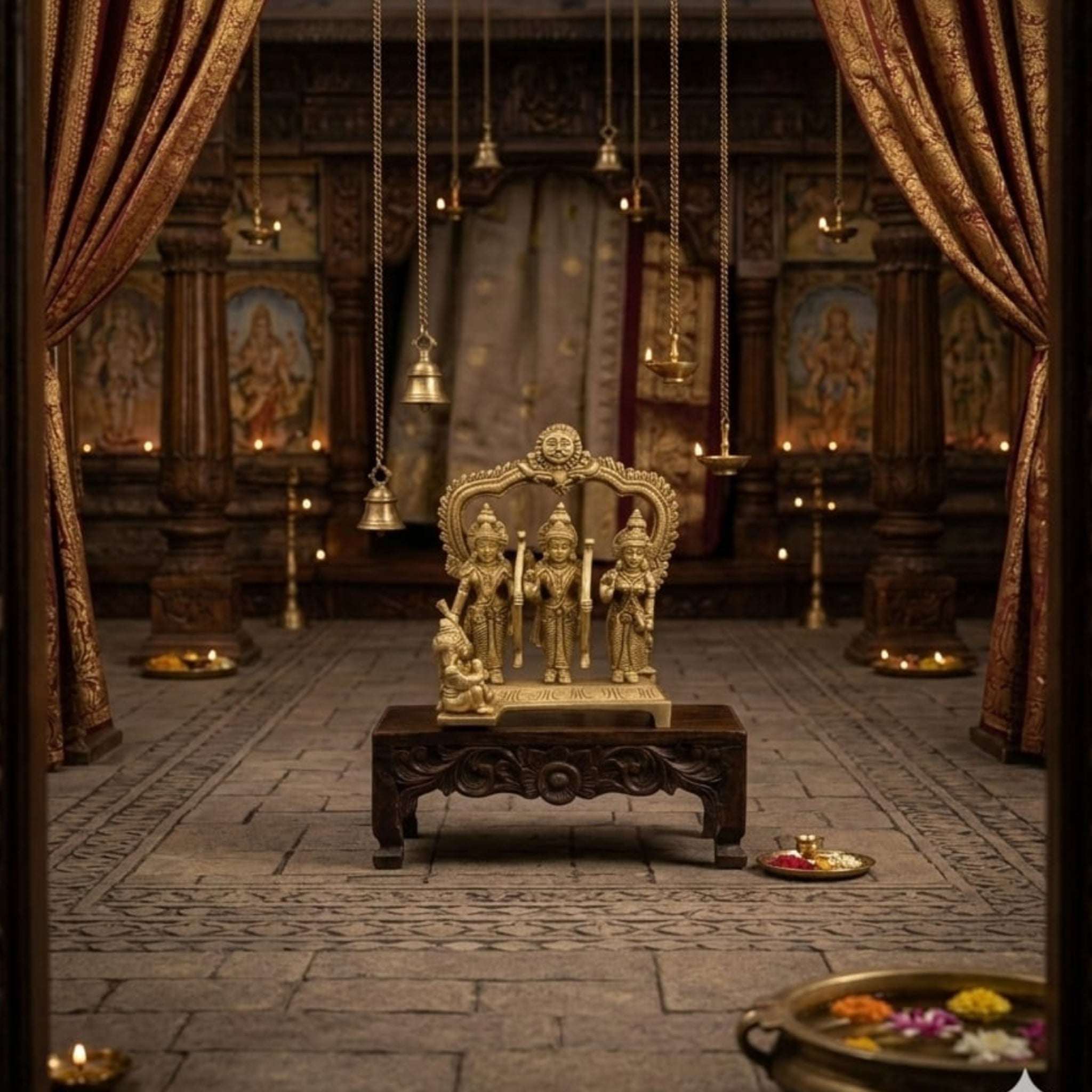 Brass Ram Darbar Idol