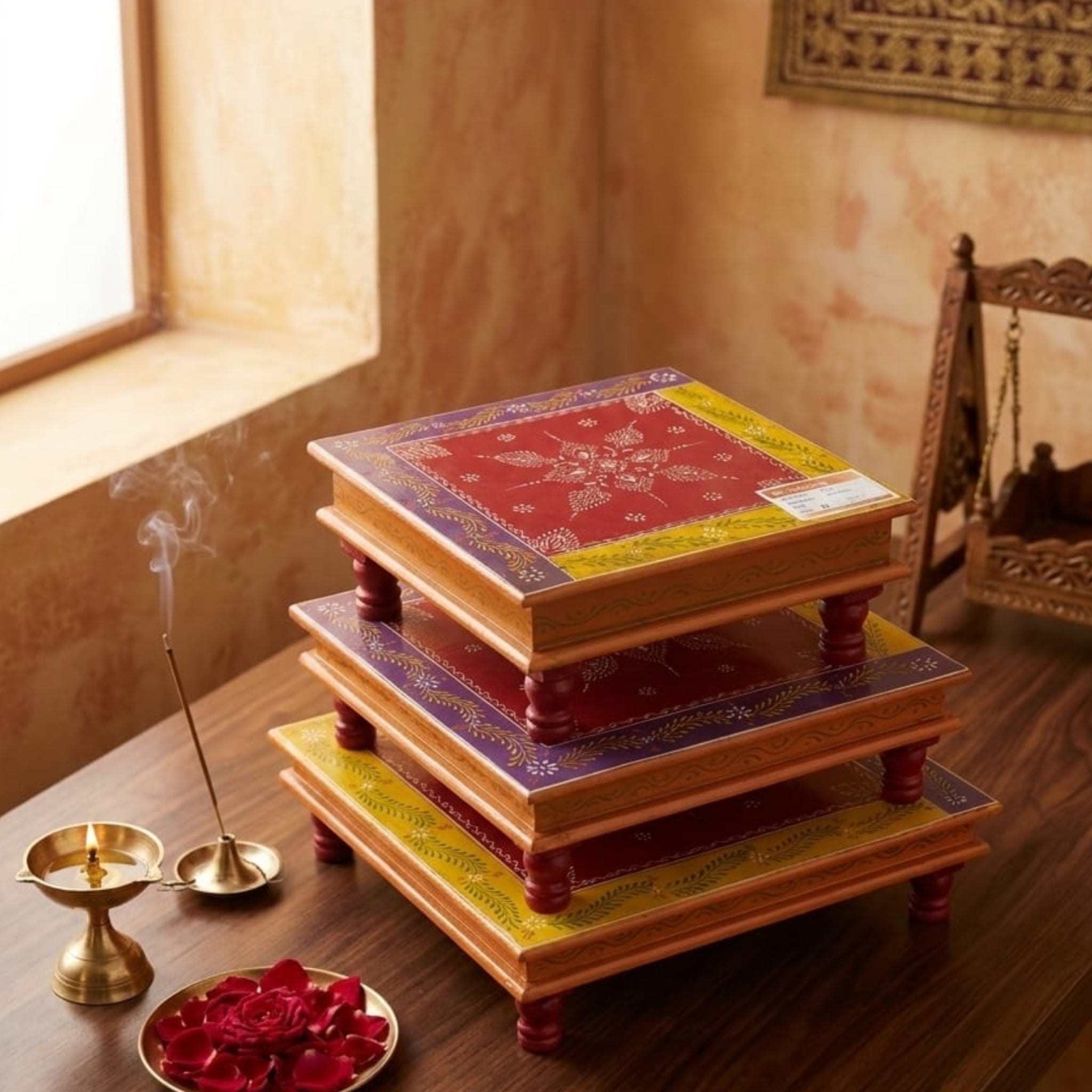 Chowki Set – Set of 3
