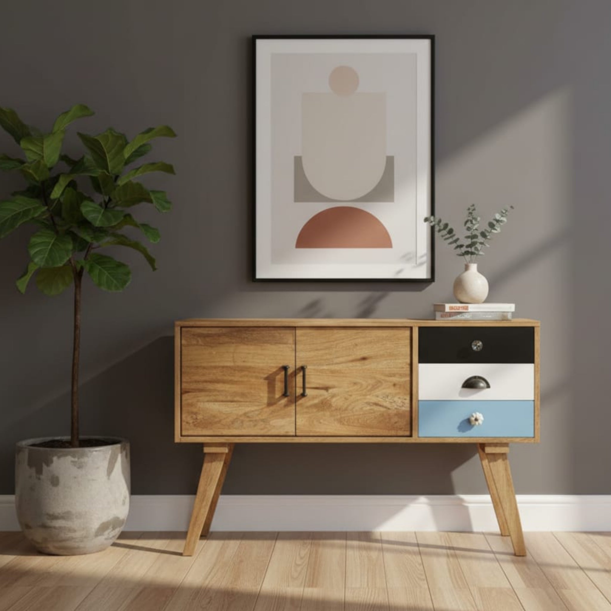 Wooden TV Unit