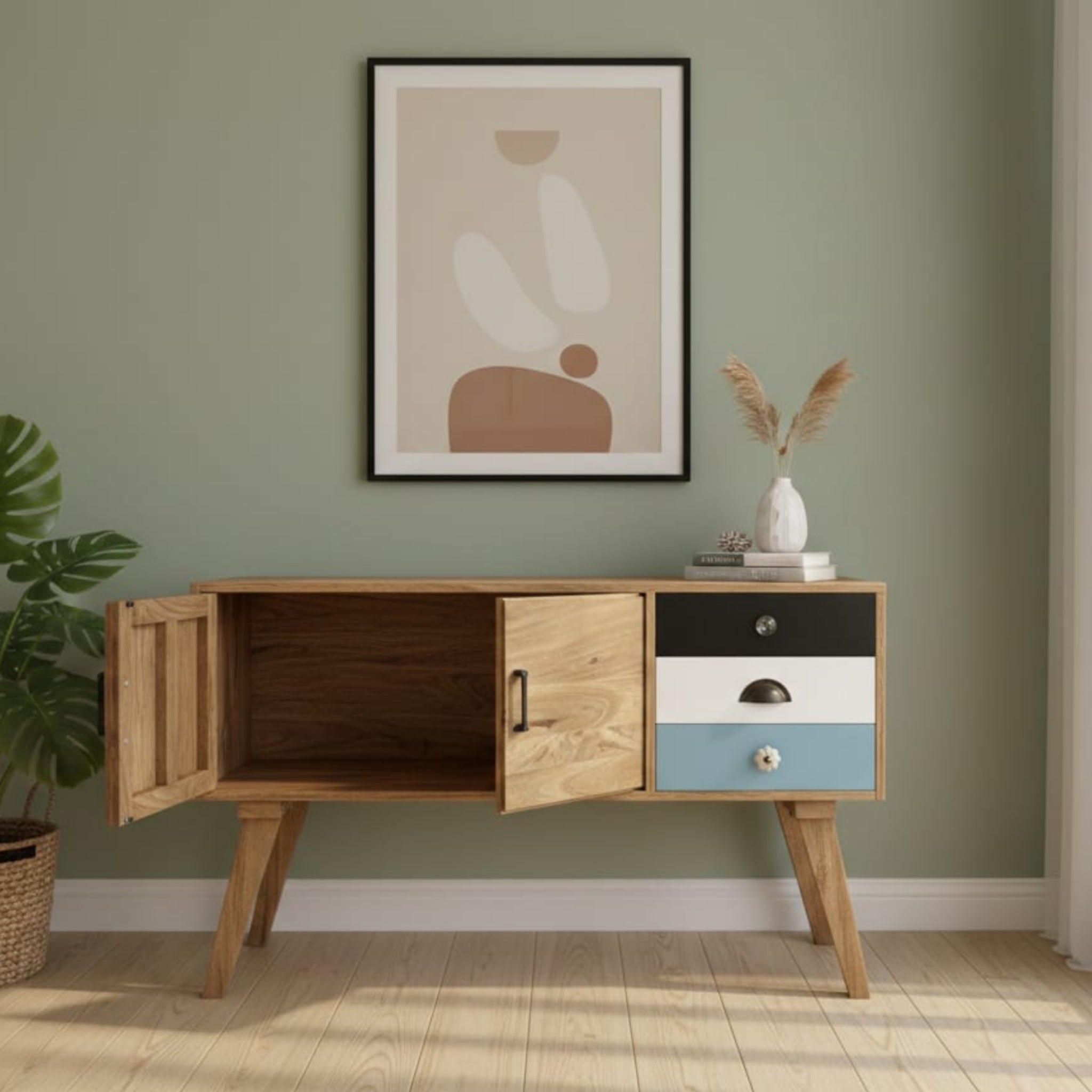 Wooden TV Unit